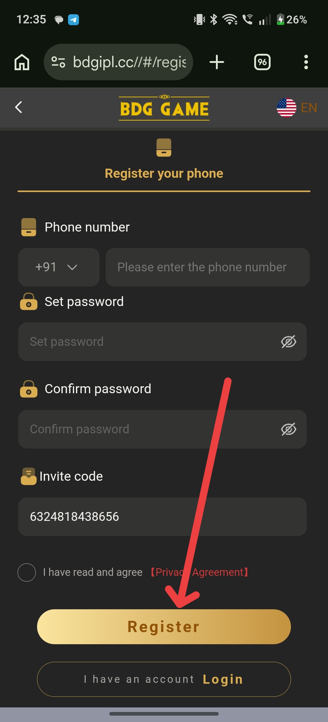 Submit Details
